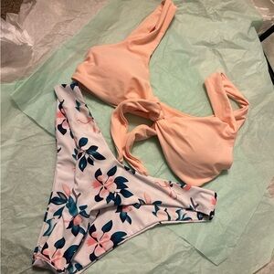 Very Gently worn Size 6 Pink Cheeky Zaful Bikini